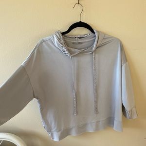 Zara silk hoodie
